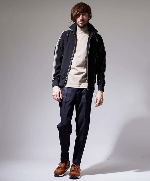 UNITED TOKYO（ユナイテッドトウキョウ）の「刺繍ラグランブルゾン（ブルゾン・メンズ・ブラック/ブラウン・1/2/3）」の8枚目の写真