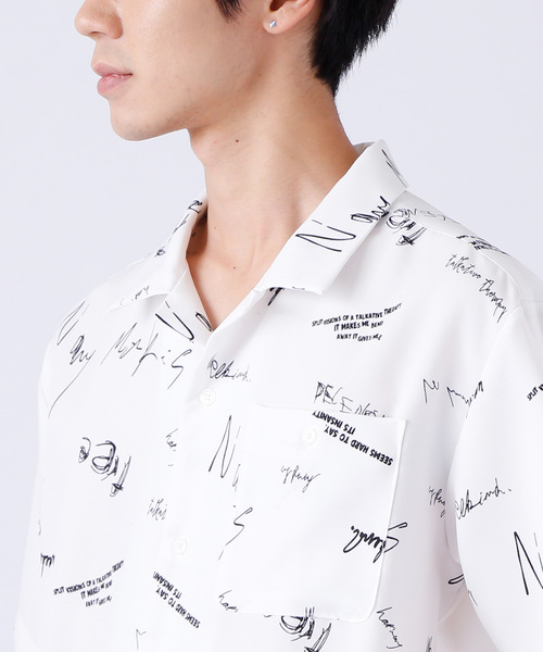 【新品未開封】ミセス　メンズオーバーサイズシャツ 08sircus (ゼロエイトサーカス) Broad over size shirt