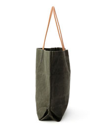 AMIACALVA アミアカルヴァ ウォッシュドキャンバス トートバッグ 高い素材 AMIACALVA ウォッシュドキャンバス トートバッグ