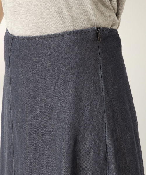 A part by(アパートバイ)の「リヨセルデニムマキシスカート 803901(スカート・レディース・ネイビー・MEDIUM/LARGE)」の7枚目の写真