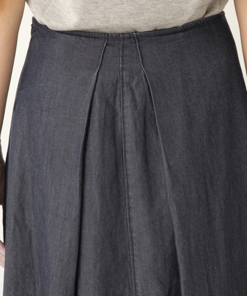 A part by(アパートバイ)の「リヨセルデニムマキシスカート 803901(スカート・レディース・ネイビー・MEDIUM/LARGE)」の9枚目の写真
