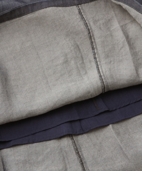 A part by(アパートバイ)の「リヨセルデニムマキシスカート 803901(スカート・レディース・ネイビー・MEDIUM/LARGE)」の10枚目の写真