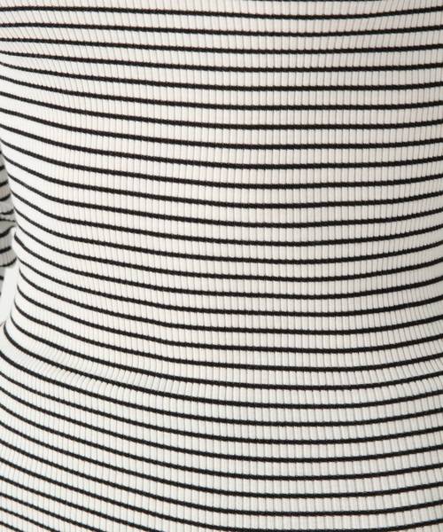 A part by（アパートバイ）の「シルクコン／メローハイネックLS 802100（Tシャツ/カットソー・レディース・ホワイト/ホワイト系その他/ブラック/カーキ・FREE）」の12枚目の写真