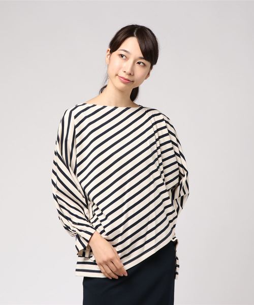 Ne-net（ネネット）の「(S)wantan jersey（Tシャツ/カットソー・レディース・ブラック/ブラウン/その他4/その他5・02）」の8枚目の写真