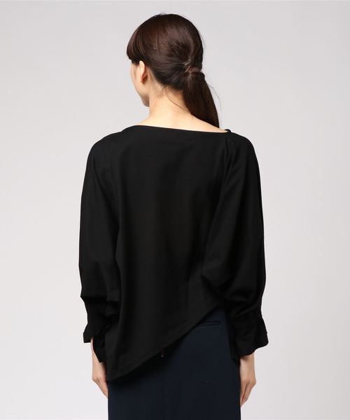 Ne-net（ネネット）の「(S)wantan jersey（Tシャツ/カットソー・レディース・ブラック/ブラウン/その他4/その他5・02）」の6枚目の写真