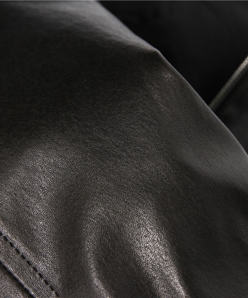 Drawer ドゥロワー サイドジップ レザー タイトスカート 36 Drawer(ドゥロワー) フロントタックタイトスカート6524-299-1341