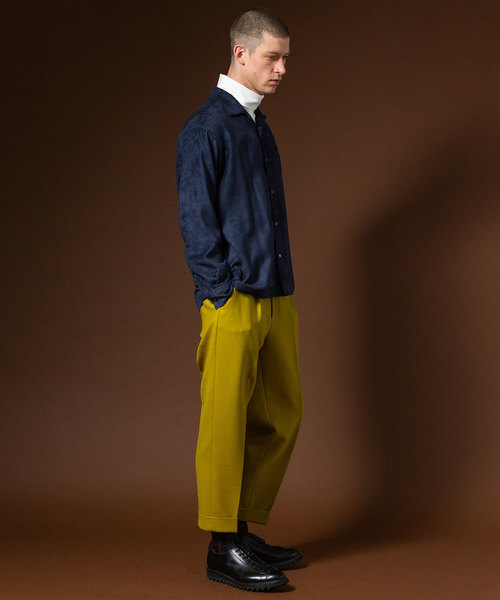 UNITED TOKYO（ユナイテッドトウキョウ）の「ウォッシャブルスウェードオープンカラーシャツ（シャツ/ブラウス・メンズ・ブラウン/ネイビー/ブラック/カーキ/ブルー・1/2/3）」の13枚目の写真