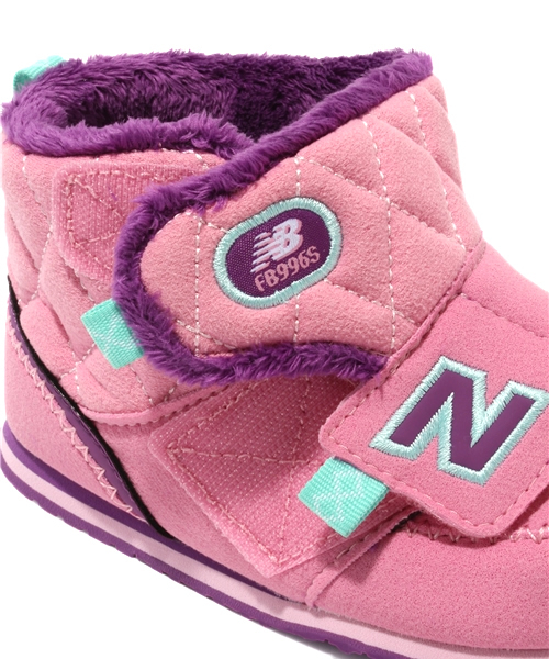 NEW BALANCE（ニューバランス）の「ベビー キッズ ニューバランス ブーツタイプ ハイカット スニーカー new balance FB996（スニーカー・キッズ・ブラウン/ピンク・14.5㎝/15.5cm/16.5cm）」の8枚目の写真