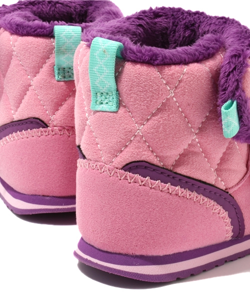 NEW BALANCE（ニューバランス）の「ベビー キッズ ニューバランス ブーツタイプ ハイカット スニーカー new balance FB996（スニーカー・キッズ・ブラウン/ピンク・14.5㎝/15.5cm/16.5cm）」の9枚目の写真