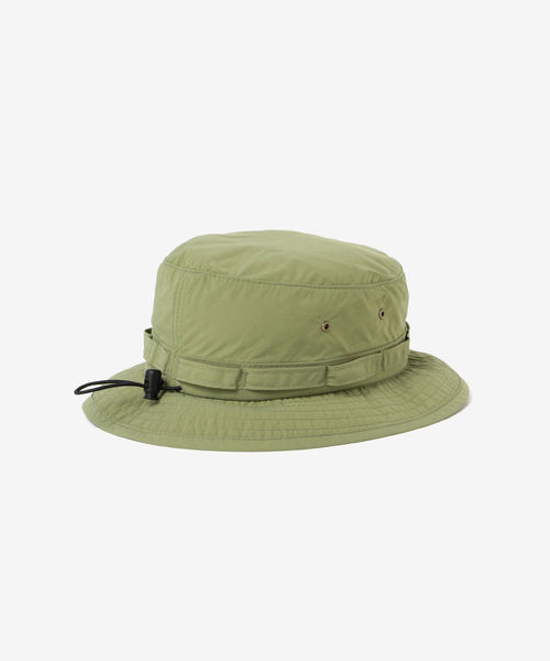 BEAMS PLUS（ビームスプラス）の「BEAMS PLUS / ポプリン ジャングルハット（ハット・メンズ・ベージュ/ライトグリーン/カモフラージュ・ONESIZE）」の18枚目の写真