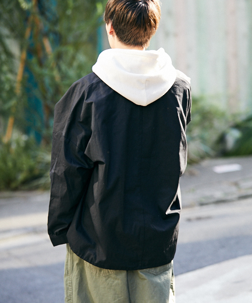kutir(クティール)の「コーチシャツジャケット(ブルゾン・メンズ・ブラック/ブラック系その他/ベージュ・SMALL/MEDIUM/LARGE)」の7枚目の写真