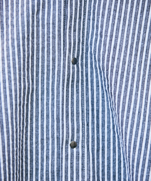 kutir(クティール)の「コーチシャツジャケット(ブルゾン・メンズ・ブラック/ブラック系その他/ベージュ・SMALL/MEDIUM/LARGE)」の19枚目の写真