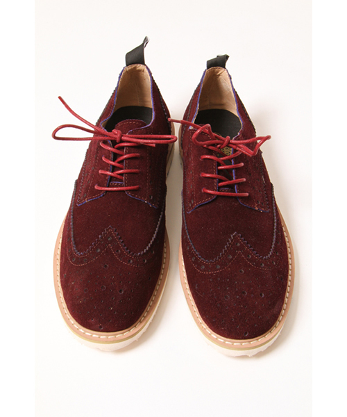 DOARAT（ドゥアラット）の「SUEDE WING-TIPPED SHOES（その他シューズ・メンズ・バーガンディー/グリーン/ブラック・LARGE/X-LARGE/MEDIUM）」の5枚目の写真