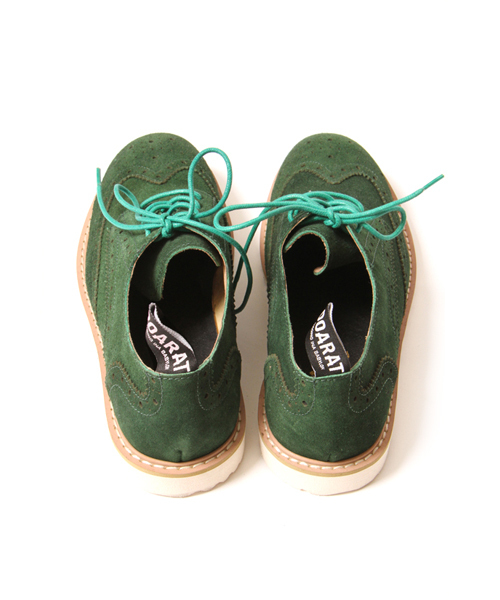 DOARAT（ドゥアラット）の「SUEDE WING-TIPPED SHOES（その他シューズ・メンズ・バーガンディー/グリーン/ブラック・LARGE/X-LARGE/MEDIUM）」の6枚目の写真