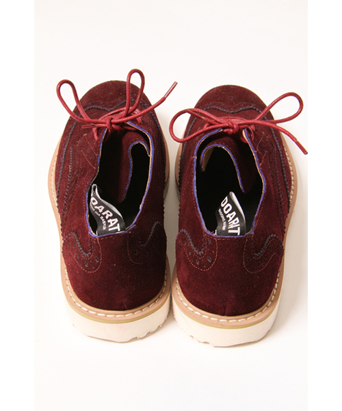 DOARAT（ドゥアラット）の「SUEDE WING-TIPPED SHOES（その他シューズ・メンズ・バーガンディー/グリーン/ブラック・LARGE/X-LARGE/MEDIUM）」の8枚目の写真
