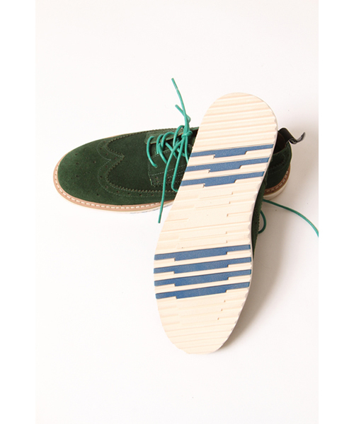 DOARAT（ドゥアラット）の「SUEDE WING-TIPPED SHOES（その他シューズ・メンズ・バーガンディー/グリーン/ブラック・LARGE/X-LARGE/MEDIUM）」の12枚目の写真