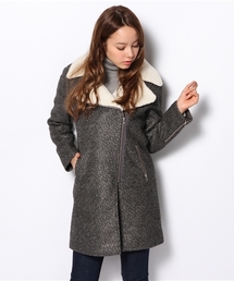 ROSE BUD | S-LC-13206 BOA/C RIDERS COAT(その他アウター)