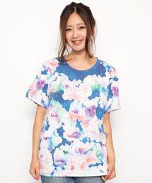 X-girl | FLORAL SKY S/S BIG TEE(Tシャツ/カットソー)