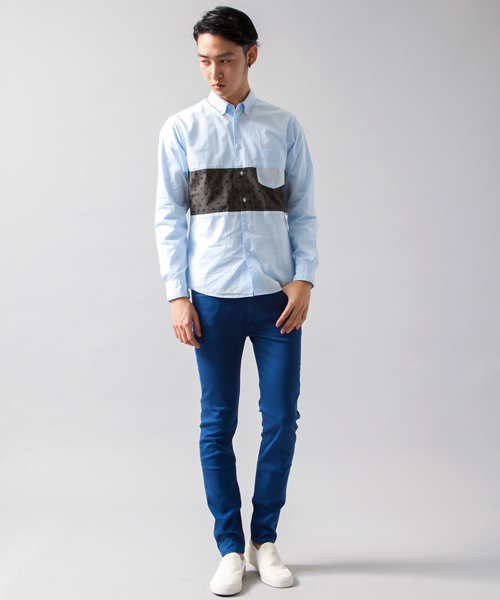 BEAUTY&YOUTH UNITED ARROWS(ビューティーアンドユースユナイテッドアローズ)の「BY ∴ カラー スキニー 5ポケット パンツ§(チノパンツ・メンズ・ブラック/グレー/ダークグリーン/ネイビー/コバルトブルー/ワイン・32inch/34inch/28inch/30inch)」の17枚目の写真