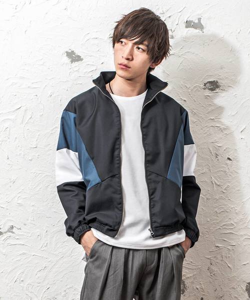 MinoriTY(マイノリティ)の「切り替えブルゾン(その他アウター・メンズ・ブラック/ネイビー/キャメル・M/L)」の2枚目の写真