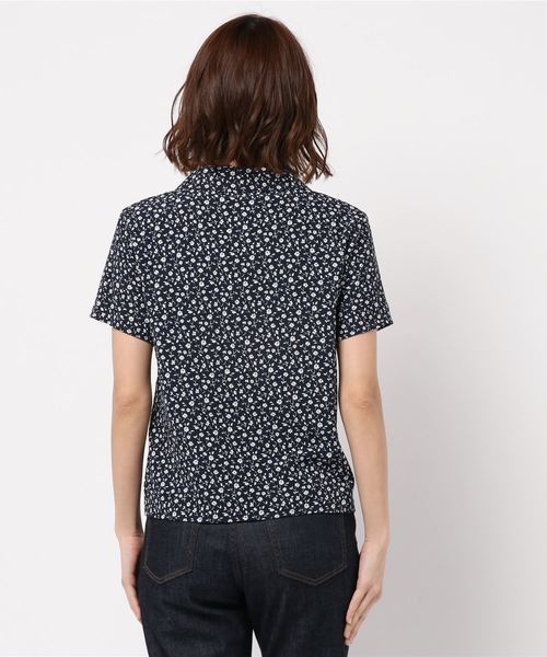 fifth（フィフス）の「レトロフラワー開襟シャツ（シャツ/ブラウス・レディース・ネイビー/レッド/イエロー・MEDIUM）」の13枚目の写真