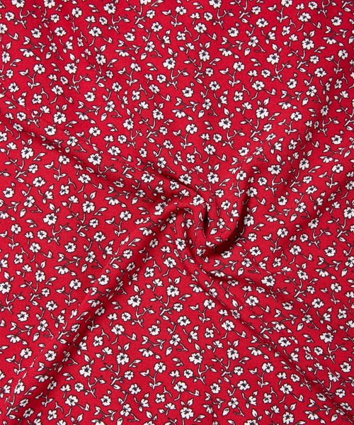 fifth（フィフス）の「レトロフラワー開襟シャツ（シャツ/ブラウス・レディース・ネイビー/レッド/イエロー・MEDIUM）」の10枚目の写真