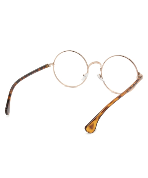 WEGO（ウィゴー）の「WEGO/メタルラウンドタイプ（メガネ・メンズ・ブラウン系その他/ブラック・FREE）」の5枚目の写真