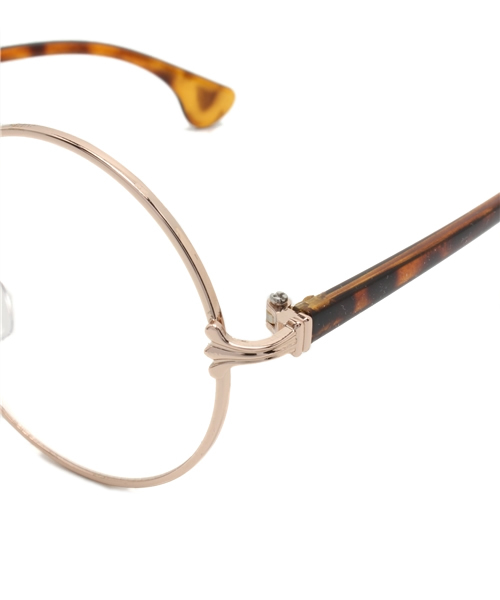 WEGO（ウィゴー）の「WEGO/メタルラウンドタイプ（メガネ・メンズ・ブラウン系その他/ブラック・FREE）」の6枚目の写真