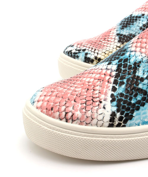 LB-03（エルビー・ゼロスリー）の「PATTERN　SLIP-ON（スリッポン・レディース・ホワイト系/ピンク系/ネイビー系・24.0cm/23.0cm）」の5枚目の写真