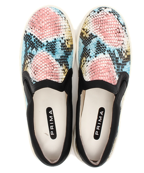 LB-03（エルビー・ゼロスリー）の「PATTERN　SLIP-ON（スリッポン・レディース・ホワイト系/ピンク系/ネイビー系・24.0cm/23.0cm）」の8枚目の写真