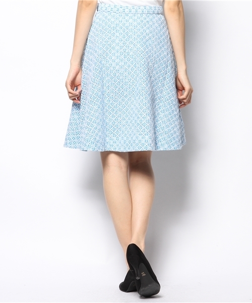 Khaju（カージュ）の「★★Khaju:ギンガムチェックレーススカート（スカート・レディース・ライトブルー/ネイビー・ONE SIZE）」の7枚目の写真