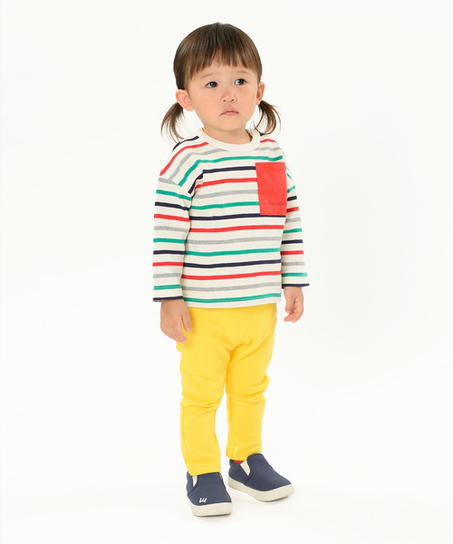 Moujonjon(ムージョンジョン)の「リップルフライスパンツ(その他パンツ・キッズ・ブラック/ネイビー/グレー/グリーン/ピンク・90/100/110/120/130/140/95/80)」の10枚目の写真