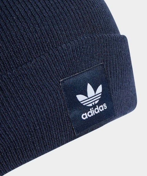 adidas（アディダス）の「アディカラー カフ ビーニー [Adicolor Cuff Beanie]  / アディダスオリジナルス adidas Originals（ニットキャップ/ビーニー・メンズ・ブラック/ネイビー/カーキ/ライトピンク/ダークブルー/ダークネイビー/ライトカーキ/ロイヤルブルー/ブルー系その他/グレー/ブルー/ベージュ/グリーン/グレー系その他・LARGE/MEDIUM/X-LARGE/SMALL/X-SMALL/XX-SMALL/S）」の16枚目の写真
