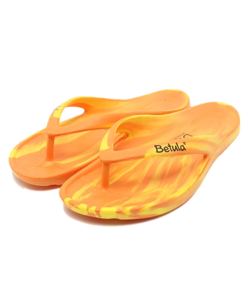 SETTING CRACKS（セッティングクラックス）の「【Betura〈ベチュラ〉】ビーチサンダル（ビーチサンダル・メンズ・ホワイト/カーキ/ブルー/オレンジ・MEDIUM/LARGE）」の4枚目の写真