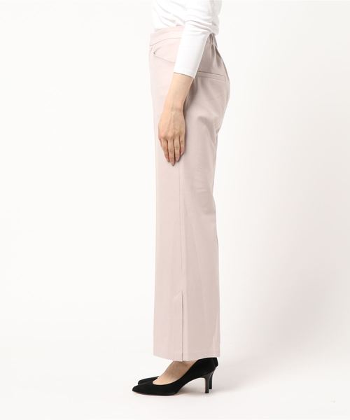 DouDou（ドゥドゥ）の「セミフレアパンツ（その他パンツ・レディース・ブラウン/サックスブルー/ピンク・38/36）」の5枚目の写真