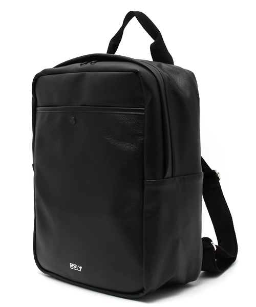 WHO'S WHO gallery（フーズフーギャラリー）の「【BELY】スクエアリュック（バックパック/リュック・メンズ・ブラック/ホワイト/キャメル・FREE）」の4枚目の写真