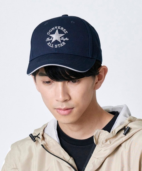CONVERSE（コンバース）の「CNM ANKLE C-TWILL CAP（キャップ・メンズ・ブラック/ベージュ/グレー/ダークグレー/ネイビー/ホワイト/ブラウン/ブラック系/レッド・57~59cm/L(59-60cm)）」の8枚目の写真