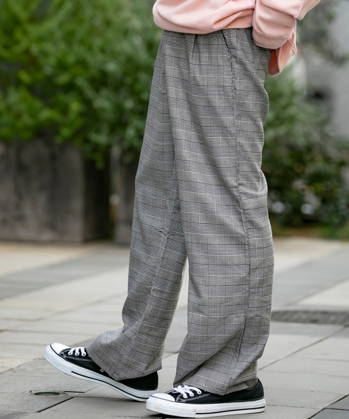 Beno（ビーノ）の「T/Rストレッチ ／ タック ワイドパンツ リラックス イージーパンツ（その他パンツ・メンズ・ブラック/グレー/ネイビー/グレー系その他/グレー系その他2・M/L/LL）」の4枚目の写真