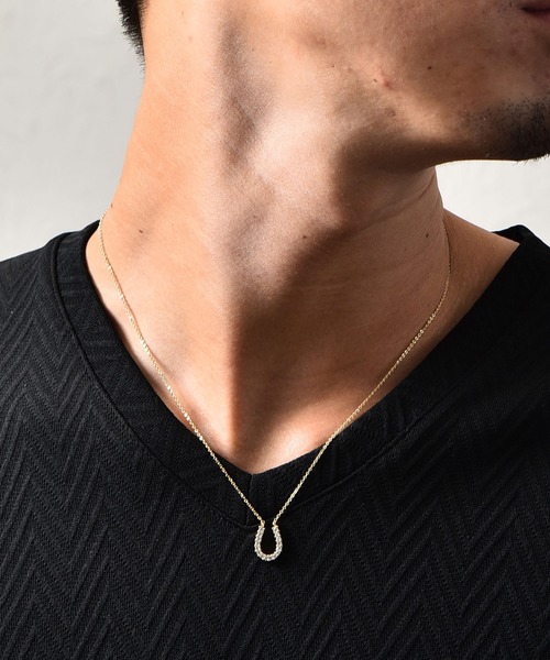 JOKER（ジョーカー）の「ホースシューチャームネックレス（ネックレス・メンズ・シルバー/ゴールド・FREE）」の5枚目の写真