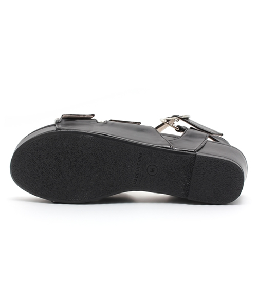 ORiental TRaffic（オリエンタルトラフィック）の「【SALE 43%OFF】ベルトサンダル★4420（サンダル・レディース・ベージュ/ブラック・S/L/LL/M）」の4枚目の写真