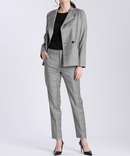 Loro Piana(ロロ・ピアーナ)の「《INEDIT》ラウンドネックダブルジャケット《Loro Piana》(スーツジャケット・レディース・その他14・7号/5号/11号/9号)」の6枚目の写真