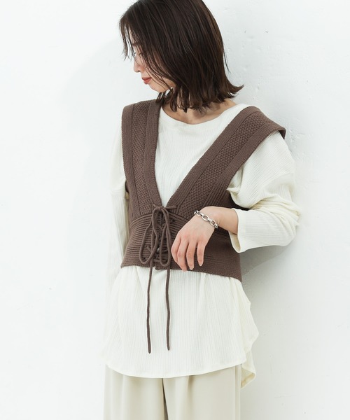 CIAOPANIC(�`���I�p�j�b�N)�̑O��2way�j�b�g�r�X�`�F(�j�b�g/�Z�[�^�[)