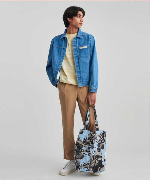 Saturdays NYC(サタデーズ ニューヨークシティ )の「Randall Mineral Wash S/S Tee(Tシャツ/カットソー・メンズ・レッド/イエロー/ブルー・XL/XS/S/M/L)」の10枚目の写真