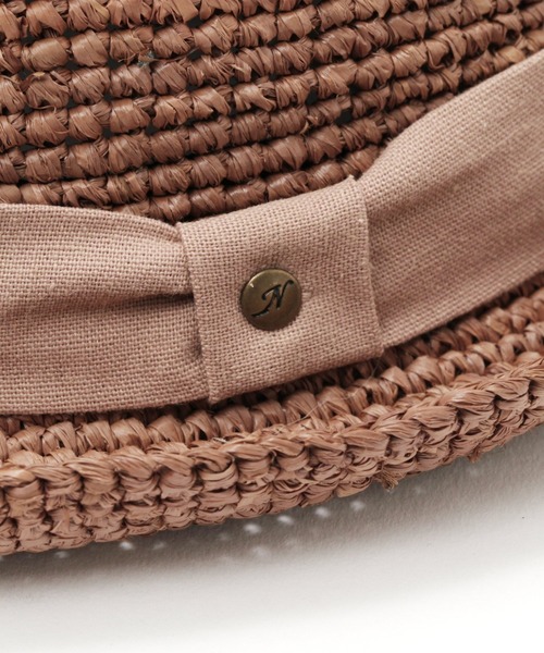 niko and...(ニコアンド)の「オリジナルラフィア中折れハット(ハット・レディース・ブラウン/モカ/ナチュラル・FREE)」の8枚目の写真