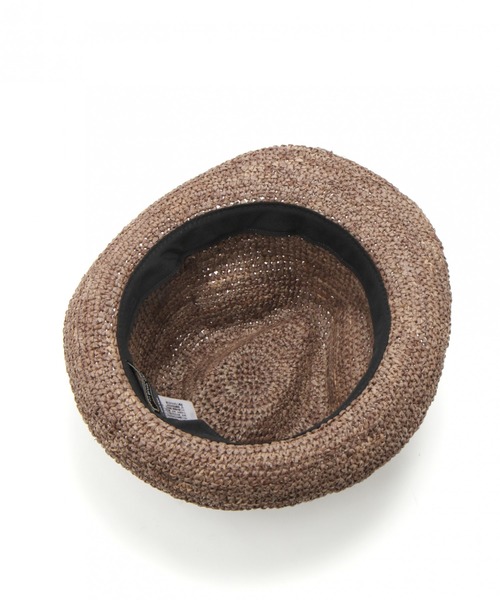 niko and...(ニコアンド)の「オリジナルラフィア中折れハット(ハット・レディース・ブラウン/モカ/ナチュラル・FREE)」の4枚目の写真