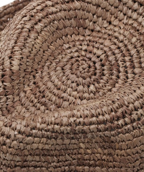 niko and...(ニコアンド)の「オリジナルラフィア中折れハット(ハット・レディース・ブラウン/モカ/ナチュラル・FREE)」の11枚目の写真