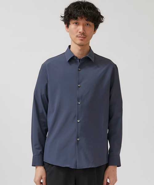 STUDIOUS(ステュディオス)の「【STUDIOUS】NIFTEC LIGHT ストレッチ レギュラーカラーシャツ(シャツ/ブラウス・メンズ・ホワイト/ブラック/ブルー/グリーン・1/2/3)」の5枚目の写真