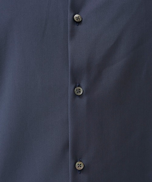 STUDIOUS(ステュディオス)の「【STUDIOUS】NIFTEC LIGHT ストレッチ レギュラーカラーシャツ(シャツ/ブラウス・メンズ・ホワイト/ブラック/ブルー/グリーン・1/2/3)」の14枚目の写真