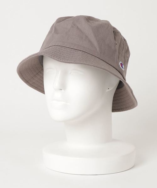 Champion(チャンピオン)の「Champion/チャンピオン バケットハット(ハット・メンズ・ネイビー/ホワイト/ベージュ/ブラック/カモフラージュ/カーキ/グレー/ワイン・FREE)」の4枚目の写真