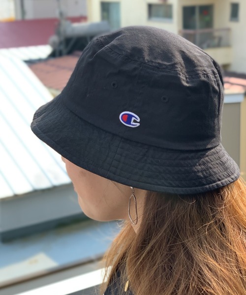 Champion(チャンピオン)の「Champion/チャンピオン バケットハット(ハット・メンズ・ネイビー/ホワイト/ベージュ/ブラック/カモフラージュ/カーキ/グレー/ワイン・FREE)」の11枚目の写真